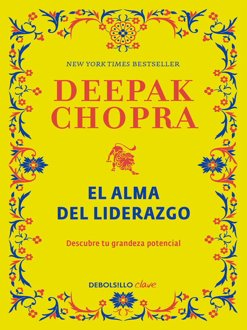 Title details for El alma del liderazgo by Deepak Chopra - Wait list